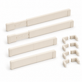 Trame – Séparateurs de tiroir ajustables – Lot de 4