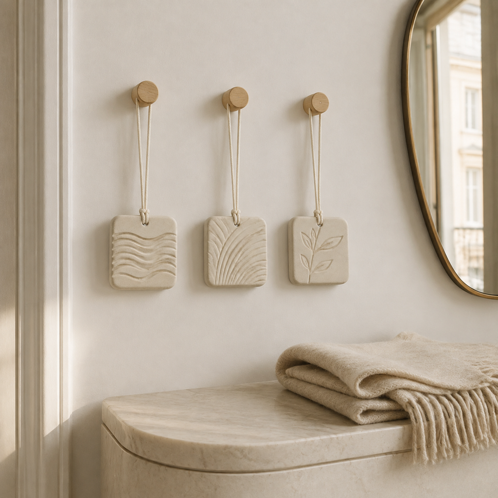 Brise – Pendentifs diffuseurs en céramique – Lot de 3
